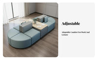Flexible Arrangement Configurable Bench System Modular Design Public Seating Wear-Resistant Lobby Furniture High-Density Cushion for Interior Designers, Apartment Dwellers, Library, Lounge Area, Waiting Room, Retail Shop