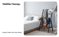 Valet Stand complimentarystanding Garment Rack space-saving Size for Homeowners, Professionals