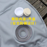 户外注水伞座加重水袋刀旗加固水袋沙滩旗十字铁底座防风注水袋子
