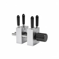 Stable Grip Miniature Bench Vise Compact Design Miniature Hobby Vise Adjustable Clamping Surfaces Model Building Clamp Aluminum Alloy Body for Hobbyists, Crafters, Jewelry Making, Electronics Repair