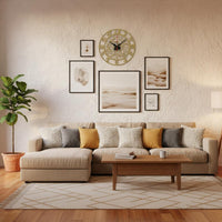 Cut Acrylic Timepiece Modern Design Acrylic Wall Timepiece Easy to Install