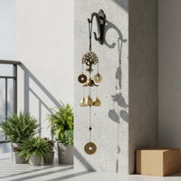 Dragon Wind Chime Decorative Sound Wind Bell Feng Shui for Doorway
