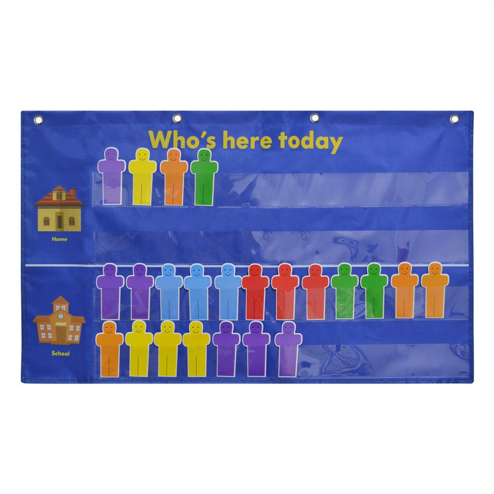 Student Attendance Hanging Bag for Early Education