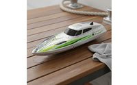 RC Speed Boat Ready to Run Remote Control Speed Boat Self-Righting Remote Control Speedboat for Lake, Pool