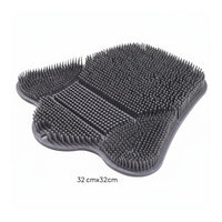 Feline Self-Grooming Scratcher Raised Bristles Pet Accessory Hanging Hole