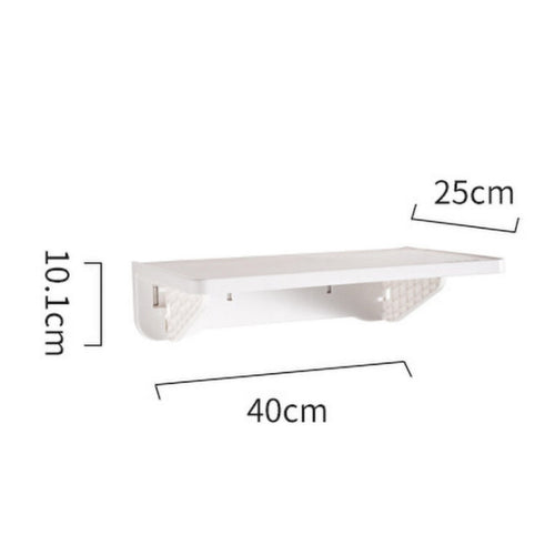 Wall Mounted Folding Shelf Heavy Duty No Floating Shelf for Entryway