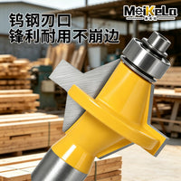 Woodworking Milling Cutter 120 Degree Tenon Joiner Slotting Cutter