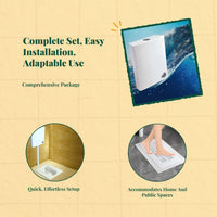 Ceramic toilet set, easy install