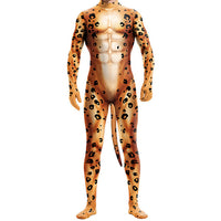3D Printed Animal Cosplay Bodysuit for Men - Fantasy Stage Costume