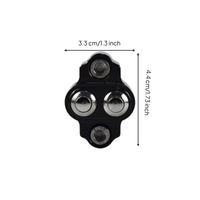Waterproof metal push button, auto-lock