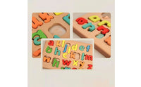 Educational Wooden Shape Puzzle Board Developmental Wooden Puzzle Sensory Toy Bright for Classroom, Homeschool