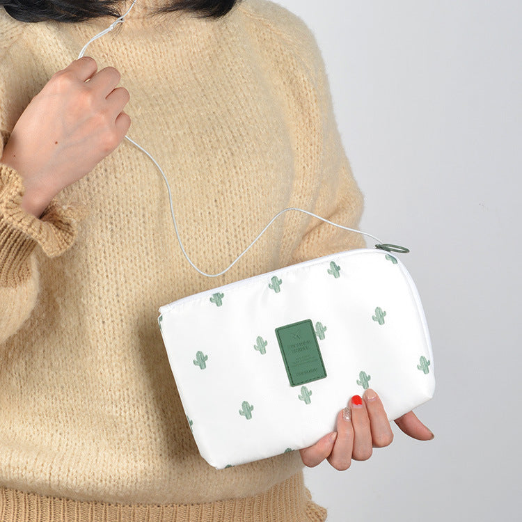 Multi-functional Electronic Organizer Pouch for Cables, Mouse, and Toiletries