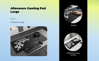 Jumbo Gaming Desk Mat, Non-Slip Rubber, Thick Large Mousepad