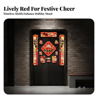 Couplets, Horse Year, Creative Holiday Door Decor, Fu Sticker