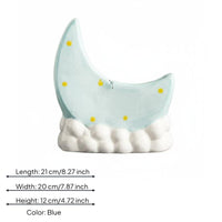 Ceramic Coil Holder Ash-Catching Home Decor Item Stable Base