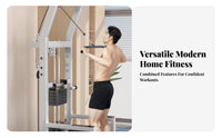 Home Gym Workout Station Multi-Function Assisted Pull-up Machine Stable & Secure Pull-up and Station for Adults, Women, Indoor, Calisthenics, Garage