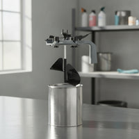Rotary Paint Mixing Lid with Mixing Paddle Sealed Hand Crank Paint Stirrer Manual Easy-to-Use for Workshops