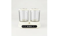 Two-Chamber Laundry Appliance Portable Two Tub Washer Easy to Operate Appliance for Renters, Rvs