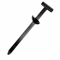 100 Pieces Car Trim Fastener with Ribbed Strap Long-Lasting Fasteners Reliable