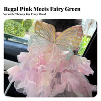 Butterfly Wing Pet Dress Embroidered Details Princess Tulle Pet Dress Breathable Material Fairy Princess Dog Costume for Weddings, Parties