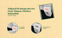 Monjaro 2025 rear organizer, thermoplastic