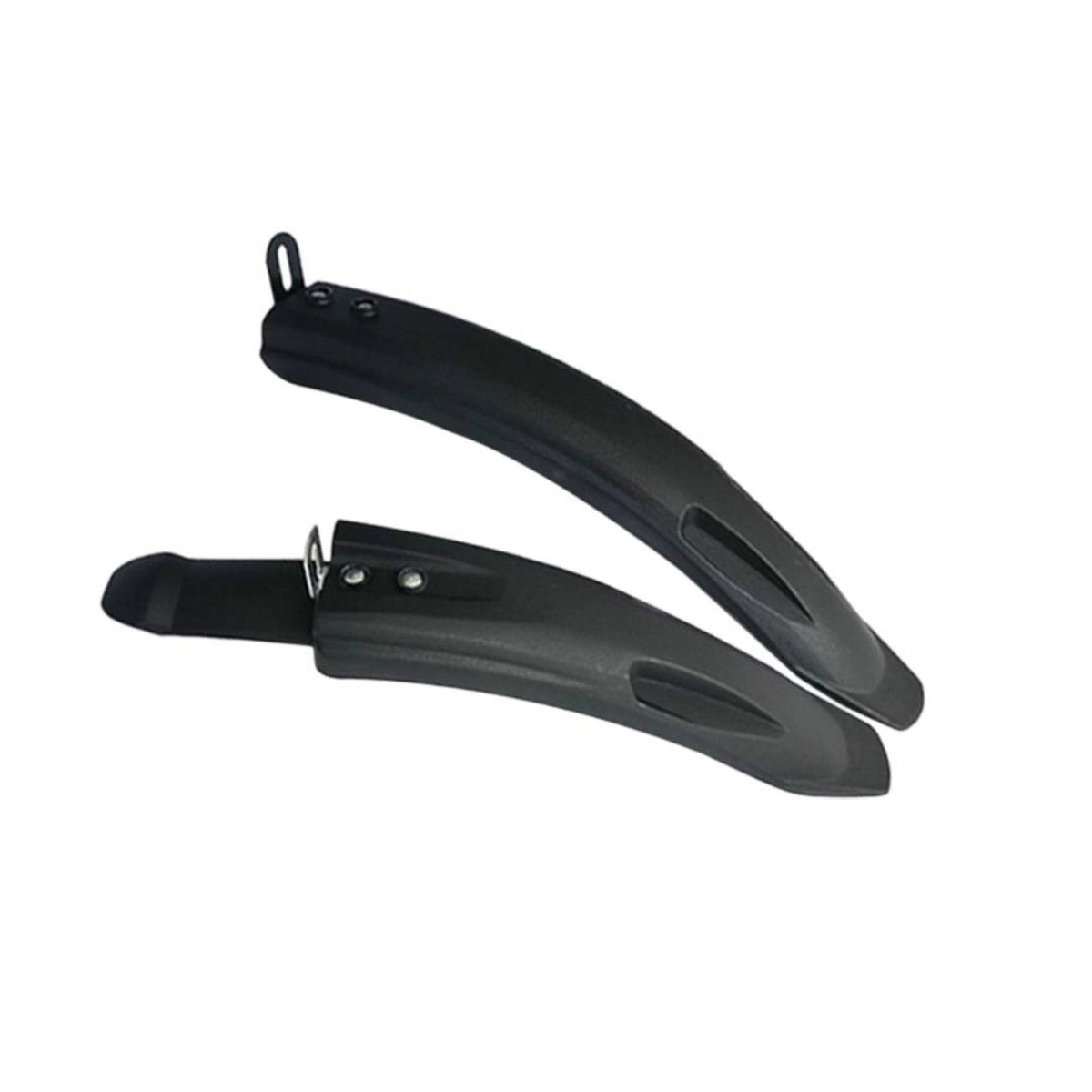 2 Pieces Bend-Resistant Front and Rear Fenders Widened Curved Bike Mudguards Tough Fenders with Mounting Tabs Sturdy for Commuters, Commuting, Casual Riding