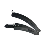 2 Pieces Bend-Resistant Front and Rear Fenders Widened Curved Bike Mudguards Tough Fenders with Mounting Tabs Sturdy for Commuters, Commuting, Casual Riding