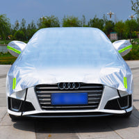 Car Half Cover Car Cover Sun Protection Insulation Front Windshield Window Snow Dust Full Cover