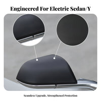 Electric Vehicle Series 3 Side Mirror Cover Fit over Side Mirror Cap Contoured Car Part Smooth