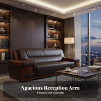 sectional Office Sofa Combination Business design sectional Sofa Set Modern Aesthetic Reception Seating for Corporate Clients, premium Lounge, Lobby, Breakroom
