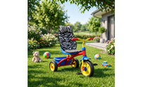 Matching Set Tricycle Seat Cushion Rounded Top Tricycle Seat Pillow for Guarded Tricycles
