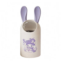 Cartoon Trash Can Wide Opening Household Storage Rounded Cylindrical