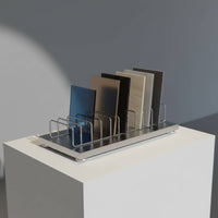 Tile Sample Display Stand Sturdy Duty Tile Display Rack Stone Sample Stand Stable Design Desktop Material Holder for Retail Shop