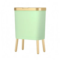 High-Foot Trash Can Easy to Clean Household Waste Long-Lasting for Living Room