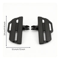 Anti-Slip Motorcycle Front Foot Peg Wide Motorcycle Front Footrest Aftermarket Footrests Strong for Highway Cruising