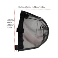 Horse Nose Guard Lightweight Horse Muzzle Mesh Bridle Compatible for Stable