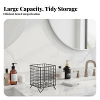 Multi-Compartment Cosmetic Box Space Saving Desktop Organizer Large Capacity