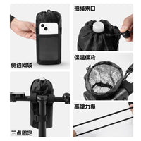WEST BIKING Water Bottle Bag Multi-color Folding Bike Balance Bike Handlebar Bag Water Bottle Holder Insulated Cycling Bag