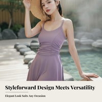 High waist frill beach skirt
