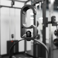 2 Pieces Ergonomic Loop Handles Non-Slip Bicep Curl Handles Full Body Exercise Equipment Equipment for Gym-Goers