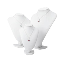 Professional Presentation Necklace Display Bust Elegant Design Jewelry Mannequin Stand Versatile Usage Portrait Neck Stand Stable Base for Retailers, Showcase, Craft Fairs, Photography