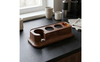 Espresso Tamping Station Compact Size Coffee Press Pad Easy to Clean for Cafe