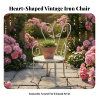 Miniature Chair Pot Holder adaptable Photography accessory Heart-Shaped Backrest