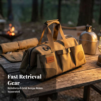 Transparent Mesh Utility Duffel