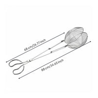 aquaticCatching Clamp Hinged Stainless Steel Fish Clamp Single-Handed