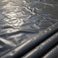 HDPE Geomembrane Pond Liner heavy duty black cuttable for Australian farmers