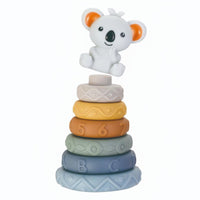 Soft Stacking Cube Set Early Learning Stacking Toy Soft Building Blocks for Infants, Young Children, Nursery