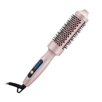 Electric Hair Straightener and Curler Comb with Adjustable Temperature