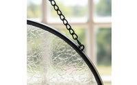 Glass Sun Catcher European Vintage Aesthetic Textured Glass Suncatcher