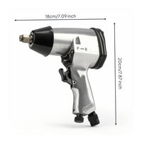 Air Impact Wrench Powerful Impact Wrench Tool Long-Lasting Versatile for Mechanics, Automotive Maintenance, Car Repair